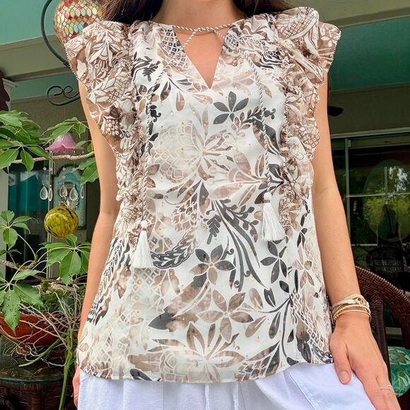 NWT White House Black Market Blouse - Picture 1 of 5